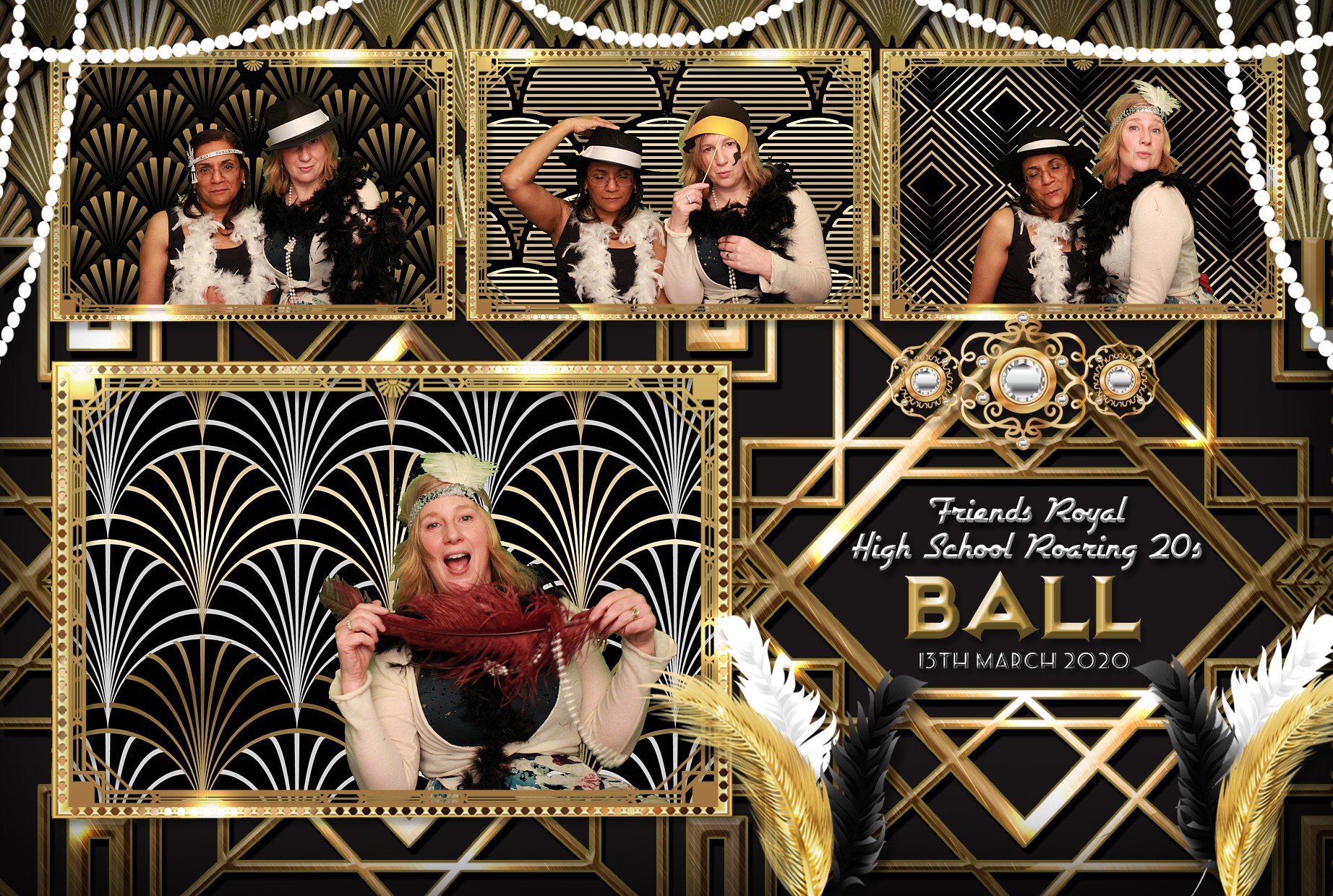 Friends Royal High School Roaring 20s Ball | View more photos from the event at gallery.myphotoboothexperience.co.uk/u/MyPhotoBoothExperienceLtd/Friends-Royal-High-School-Roaring-20s-Ball